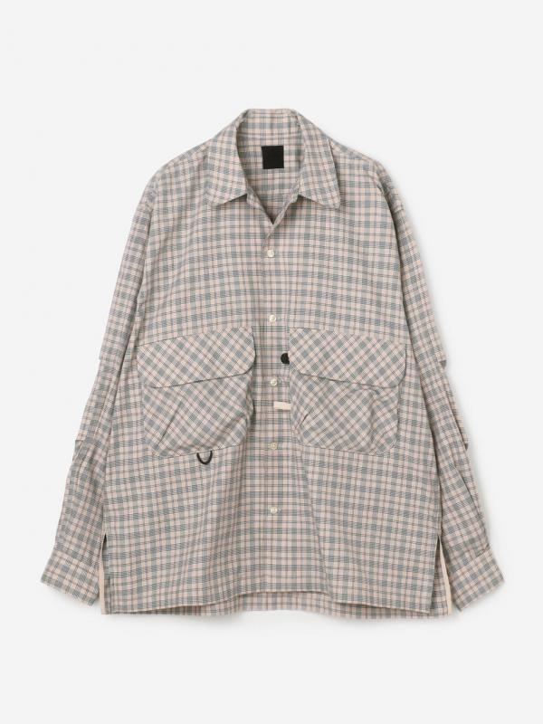 トップス BEAMS TECH LOOSE shirts daiwa pier39 ssz DAIWA PIER39(ダイワピア39)｜TECH SPORTS OPEN COLLAR SHIRT L