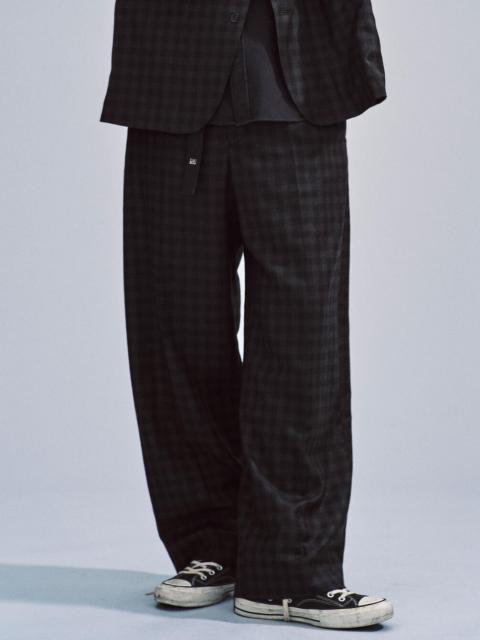 BOWTE | 〈別注〉 E THOMAS BLOCK CHECK DRESS TROUSERS MEN