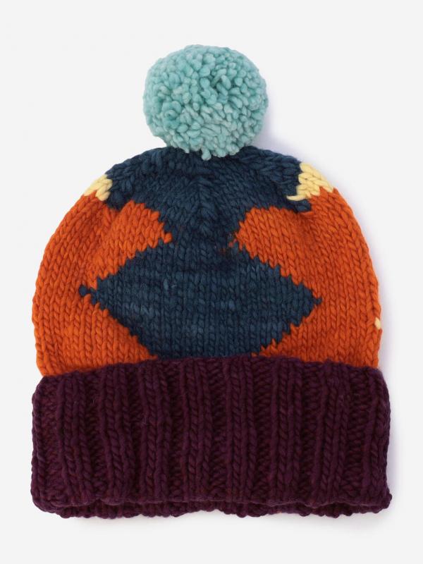 CHAMULA | ニットキャップ PURPLE