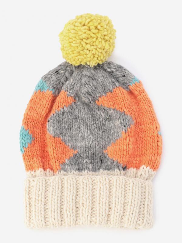 CHAMULA | ニットキャップ WHITE