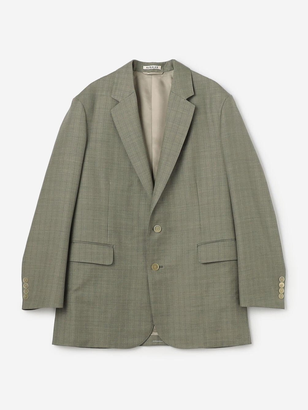 AURALEE | BLUEFACED WOOL JACKET WOMEN