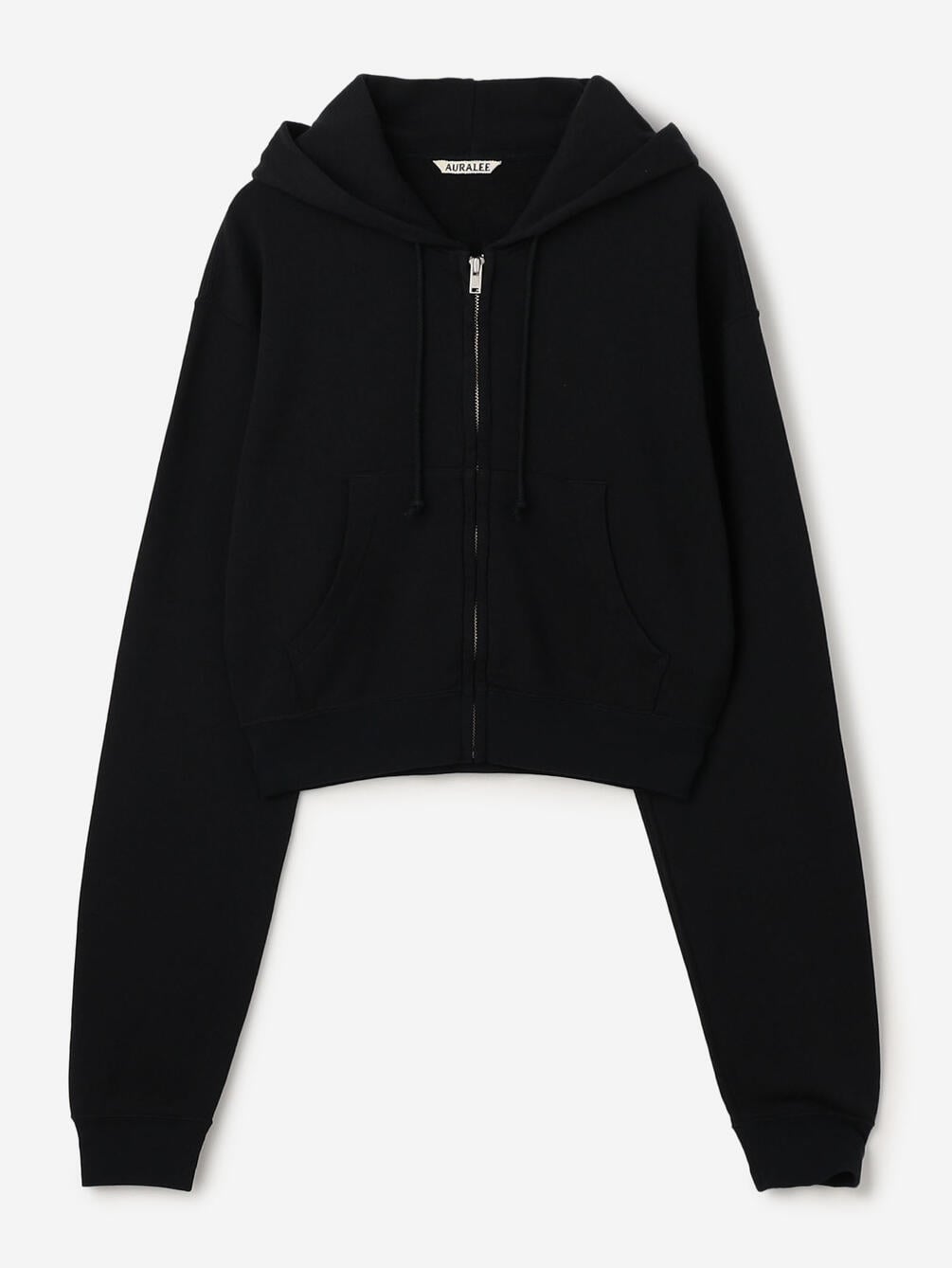 AURALEE | HIGH TWIST LIGHT SWEAT ZIP PARKA WOMEN