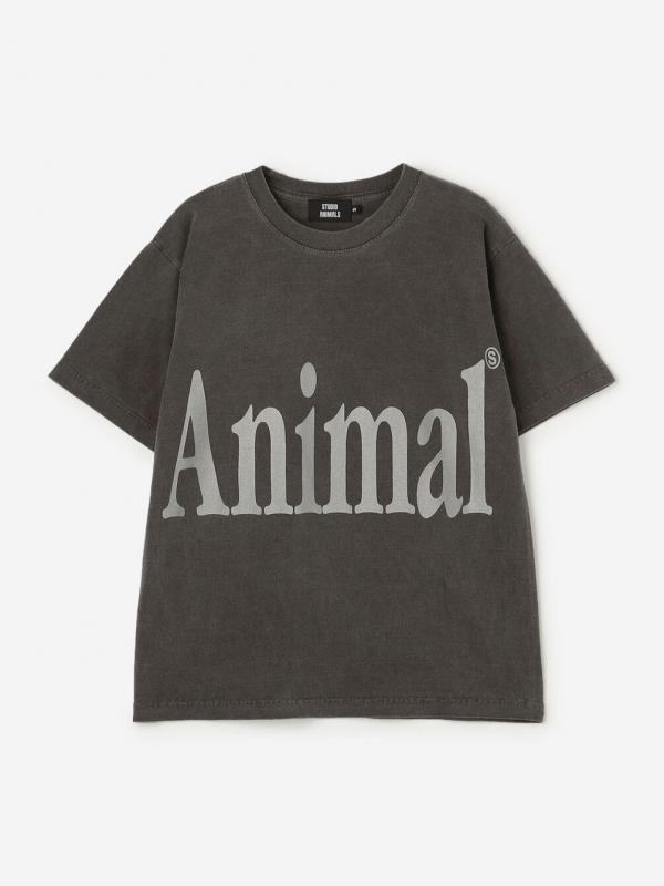 STUDIO WEAREALLANIMALS | Animals Letter 半袖Tシャツ WOMEN