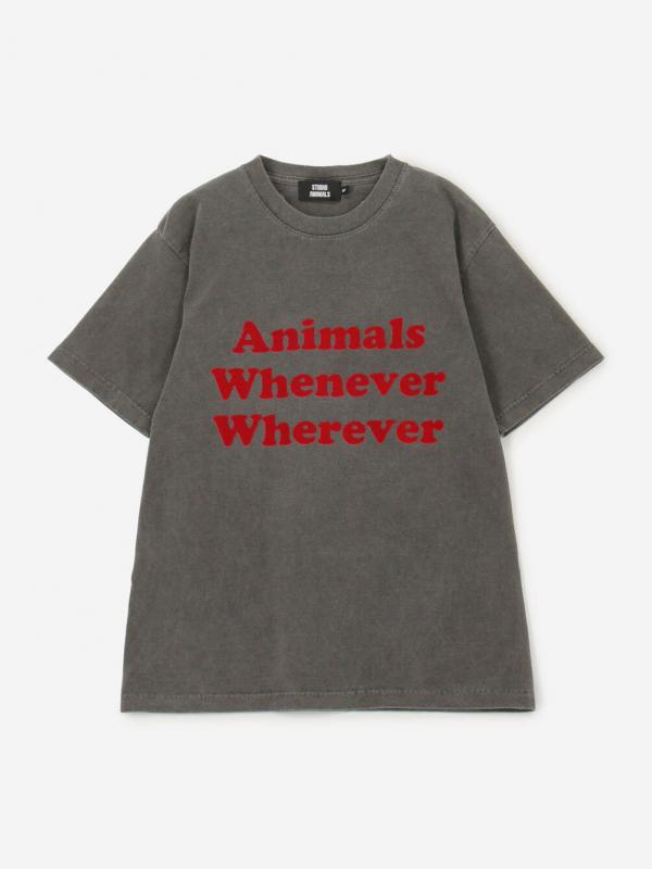 STUDIO WEAREALLANIMALS | Whatever Whenever 半袖Tシャツ WOMEN