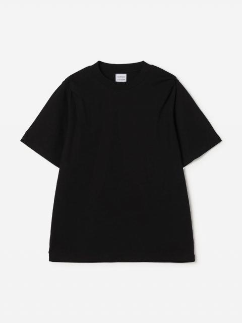 GOOD PEOPLE GOOD STITCHING GOOD PRODUCT | クルーネック プレートショルダーTシャツ WOMEN