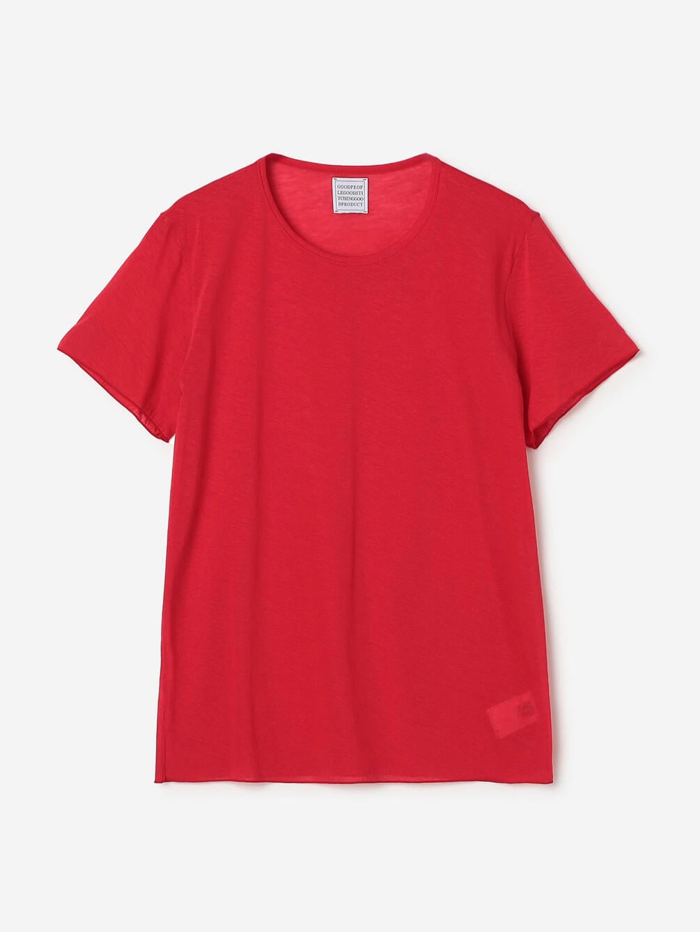 GOOD PEOPLE GOOD STITCHING GOOD PRODUCT | クルーネック ショートスリーブTシャツ WOMEN