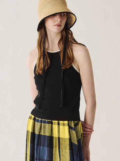 GOOD PEOPLE GOOD STITCHING GOOD PRODUCT | バイカラートリム キャミソール WOMEN