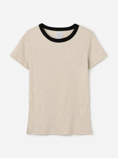 GOOD PEOPLE GOOD STITCHING GOOD PRODUCT | バイカラートリム 半袖Tシャツ WOMEN