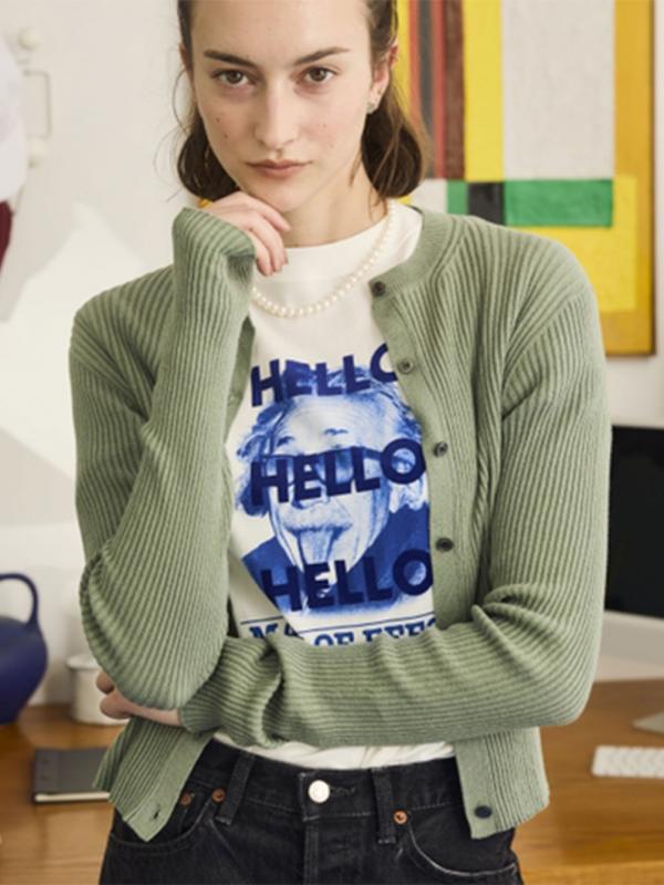 Oblada | RIB CARDIGAN WOMEN