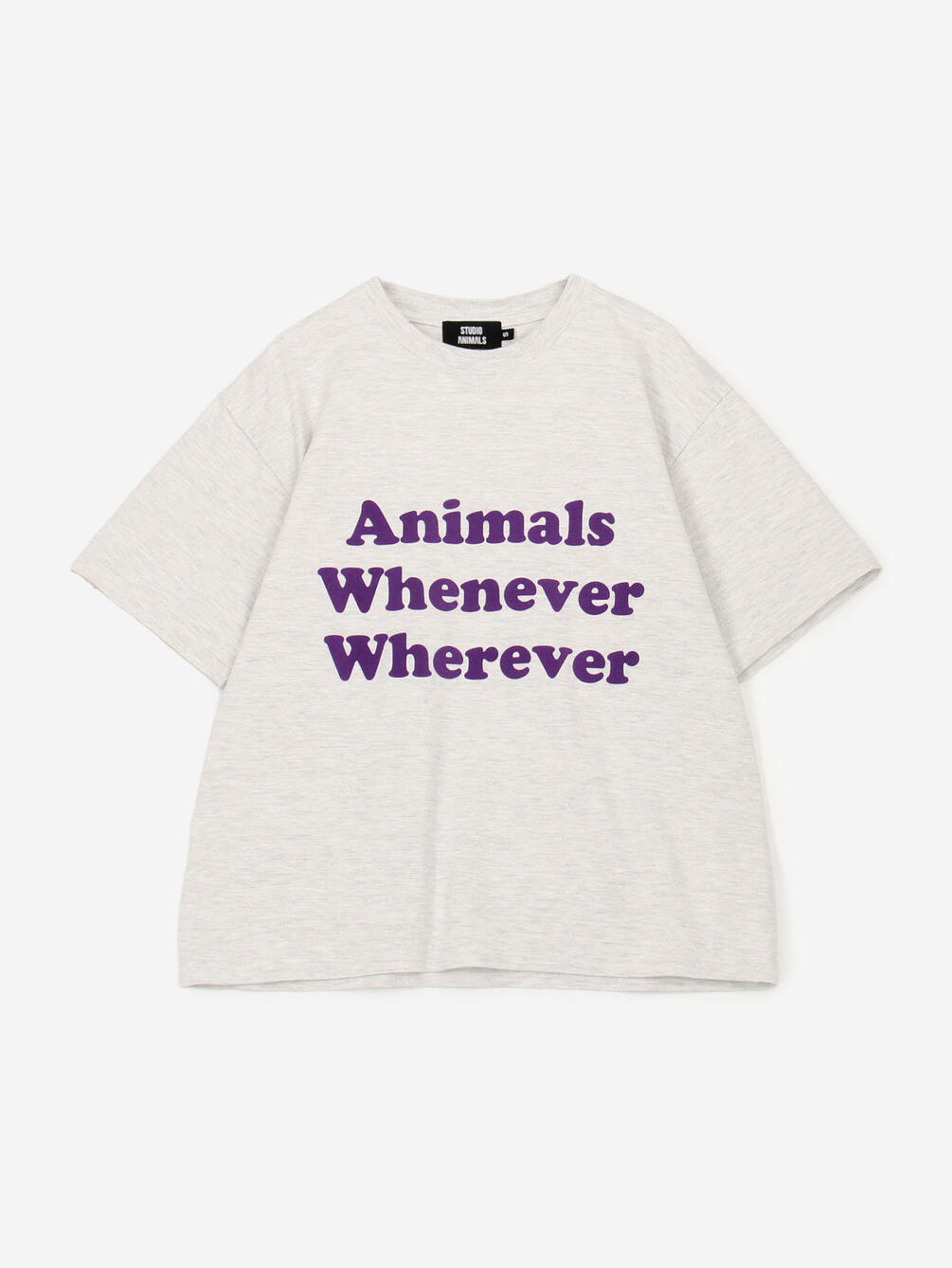 STUDIO WEAREALLANIMALS | Whatever Whenever 半袖Tシャツ WOMEN