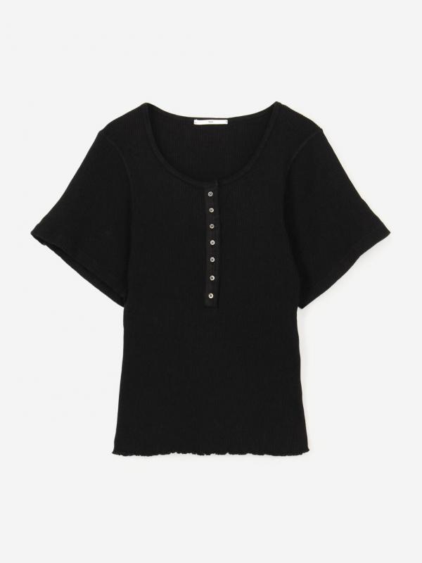 TICCA | スーピマコットン テレコヘンリーネックTシャツ WOMEN
