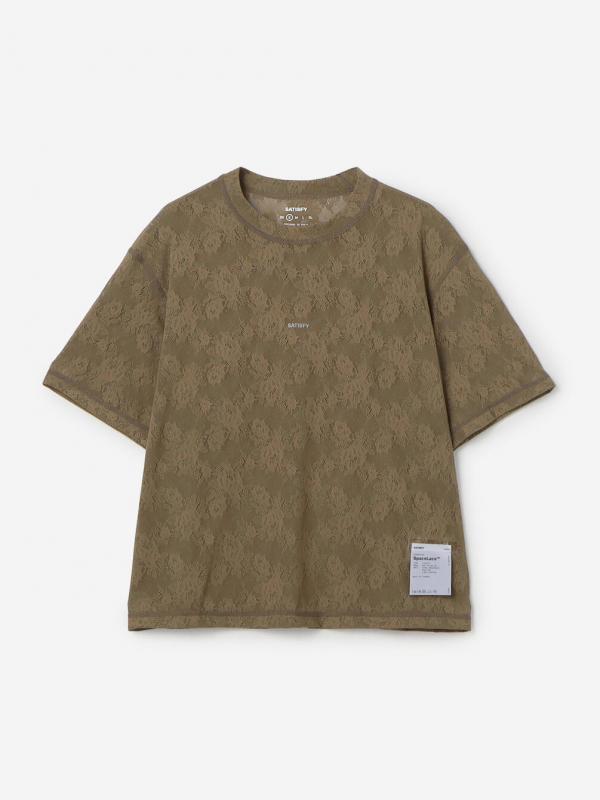 SATISFY | スペースレース Tシャツ BROWN WOMEN