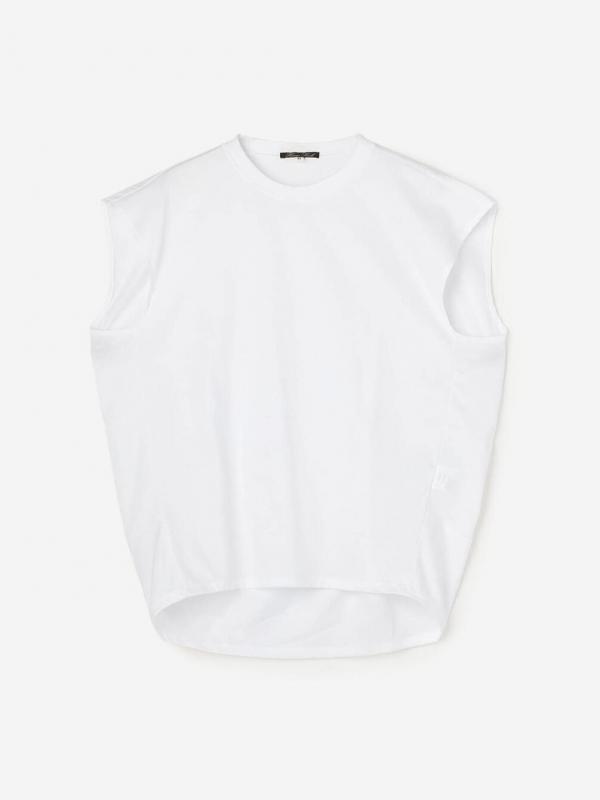 HAVERSACK | 〈別注〉コクーンノースリーブTシャツ WOMEN