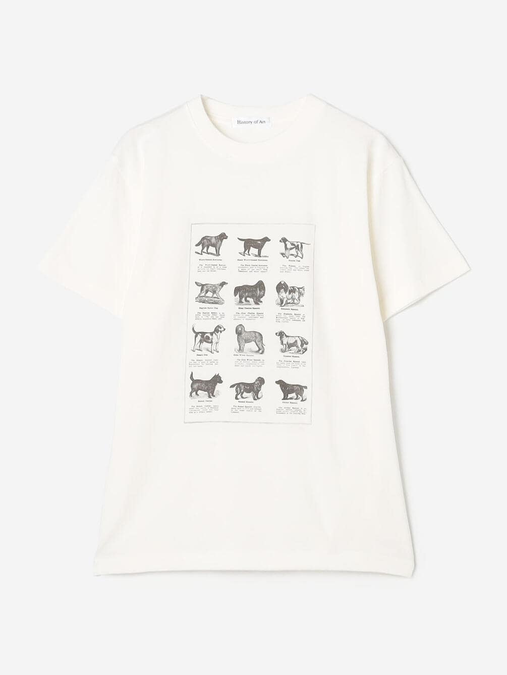 History of Art | プリントTシャツ DOG WOMEN