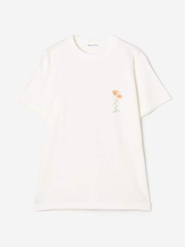 History of Art | プリントTシャツ FLOWER WOMEN