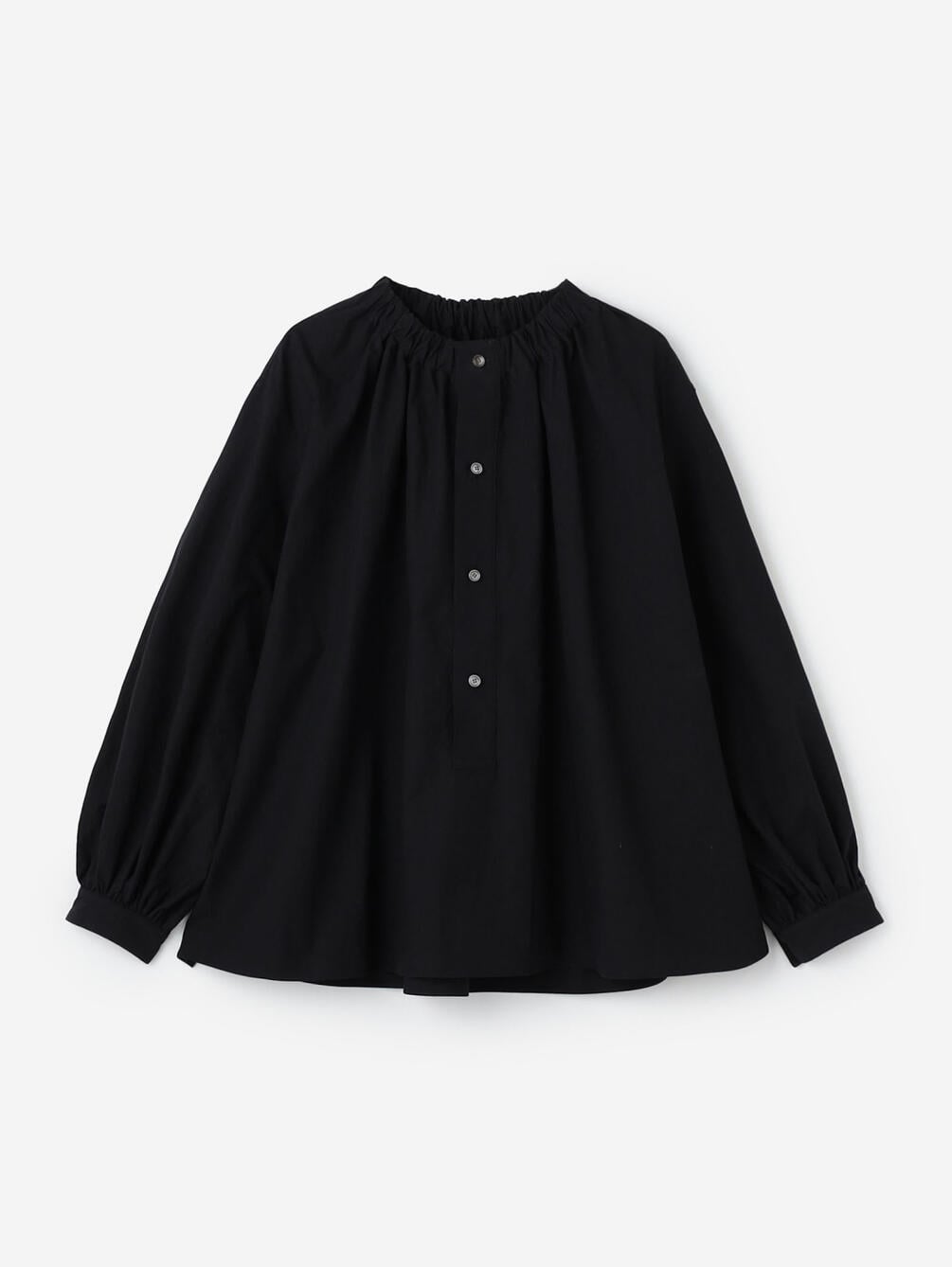 HAVERSACK | 〈別注〉 長袖 ギャザーネックシャツ WOMEN