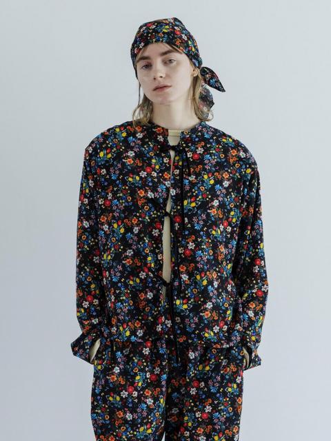 MEYAME | フラワープリント シャツジャケット WOMEN