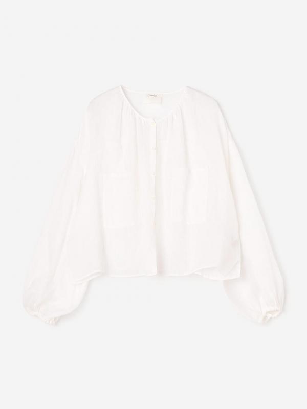 enrica | リネンボイルブラウス WOMEN