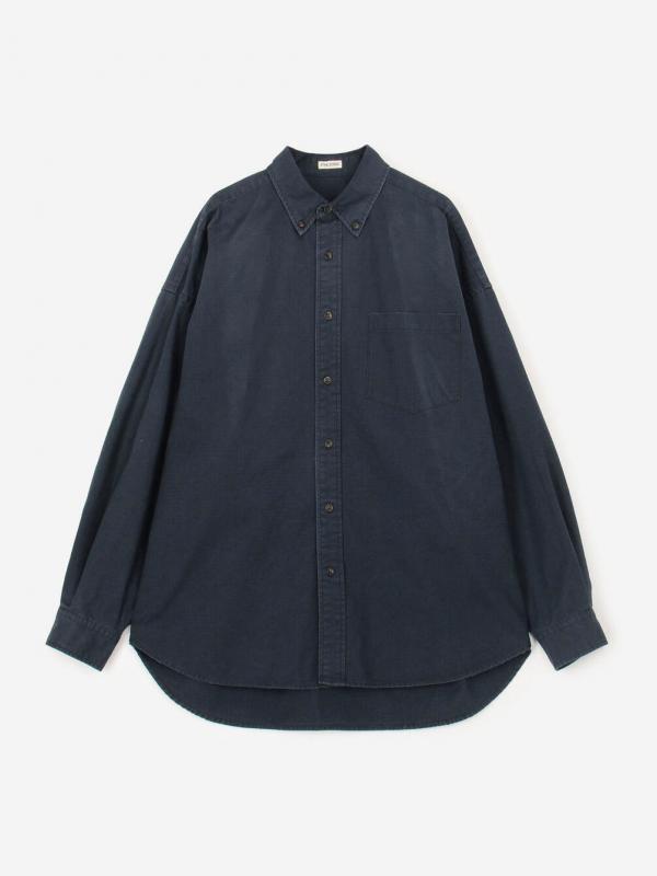 INSCRIRE | コットンリップストップ オーバーサイズシャツ WOMEN