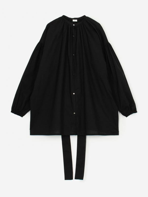 pan | コットン パフベルトギャザーブラウス WOMEN