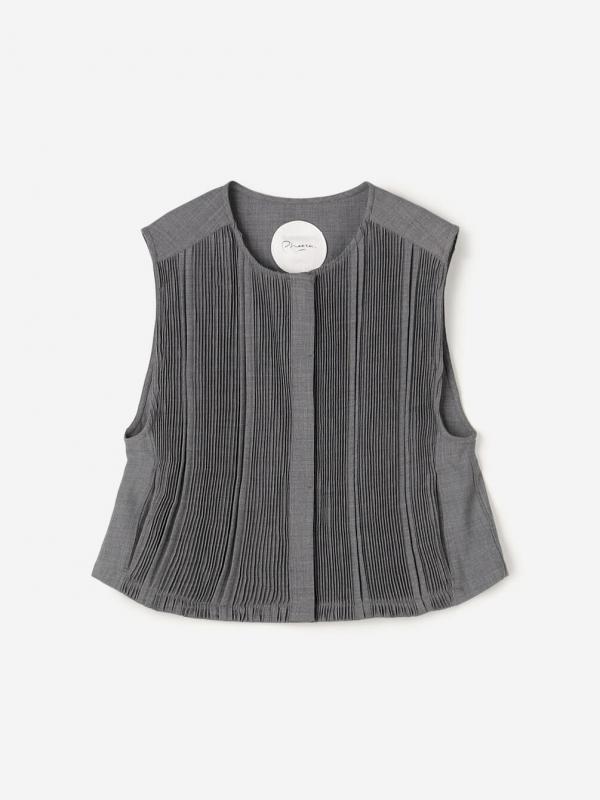 Pheeta | ピンタック ベスト Bourke WOMEN