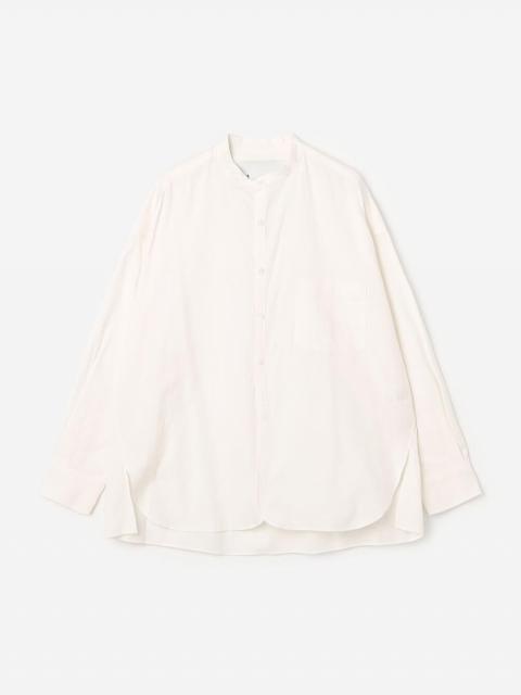 TICCA | コットン ノーカラーシャツ WOMEN