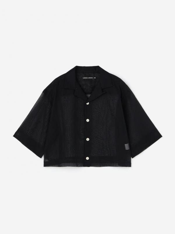 nicholson & nicholson |〈別注〉シアー ショートスリーブシャツ WOMEN