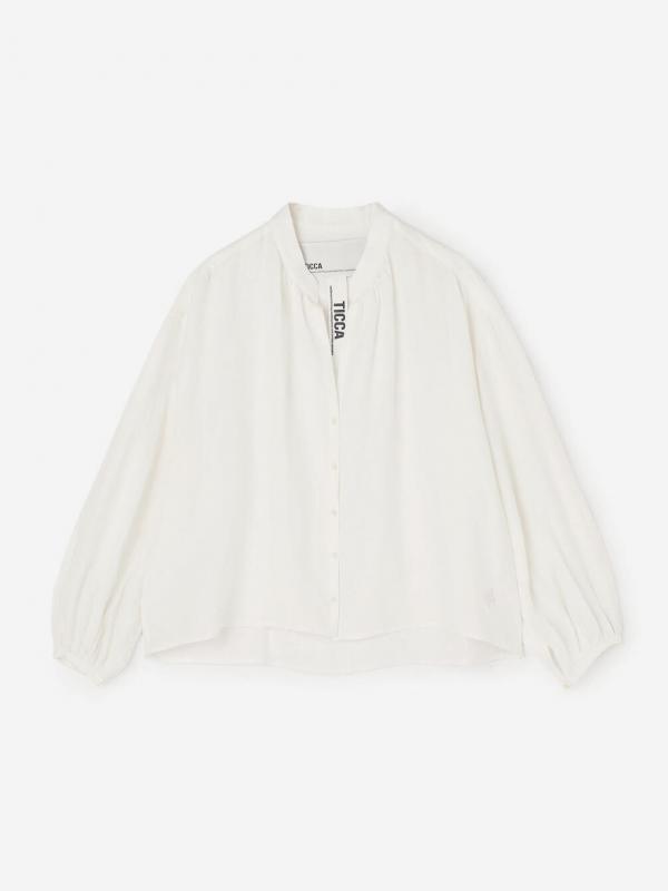 TICCA | リネン ギャザーブラウスジャケット WOMEN