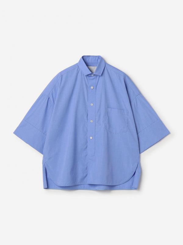 TICCA | スクエア 半袖ダブルカフスシャツ WOMEN