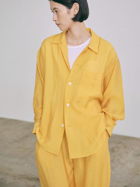 nicholson & nicholson | シアー ロングスリーブシャツ WOMEN