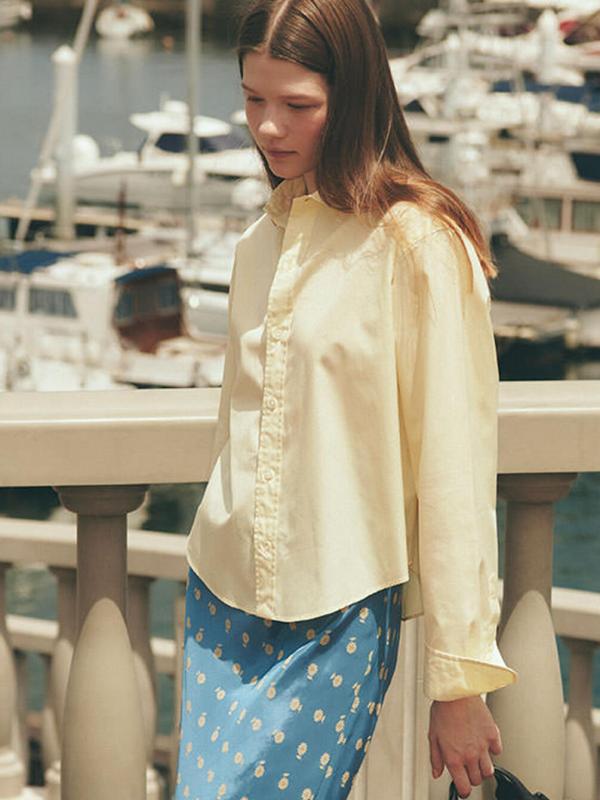 THE SHINZONE | SHORT PECK SHIRT WOMEN