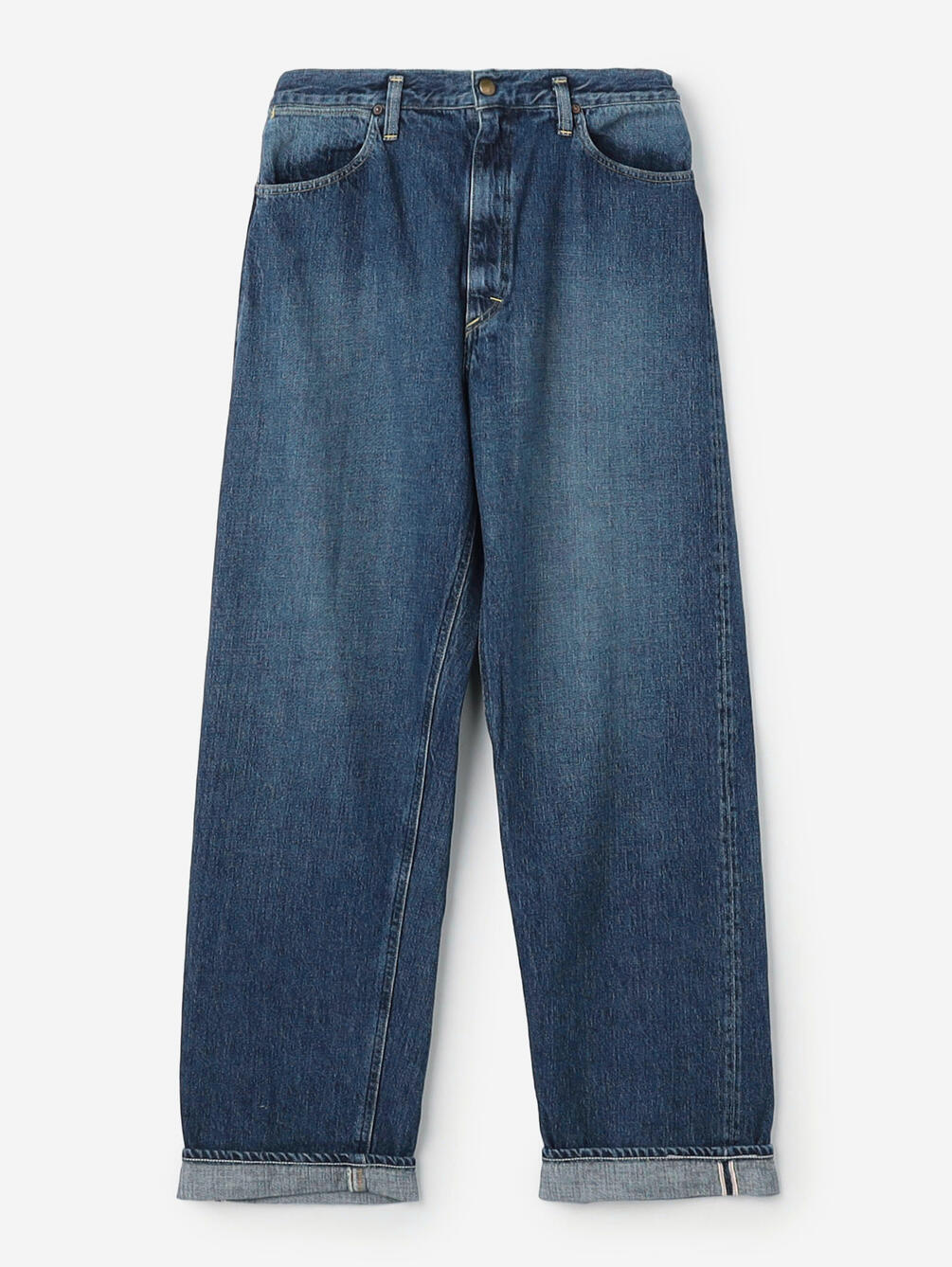 orSlow | HIGH WAIST SELVEDGE DENIM PANTS USED WOMEN