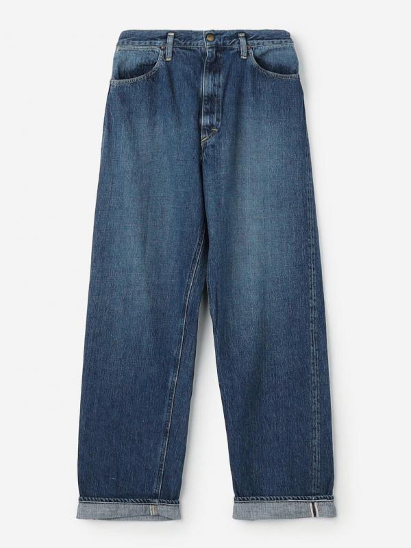 orSlow | HIGH WAIST SELVEDGE DENIM PANTS USED WOMEN