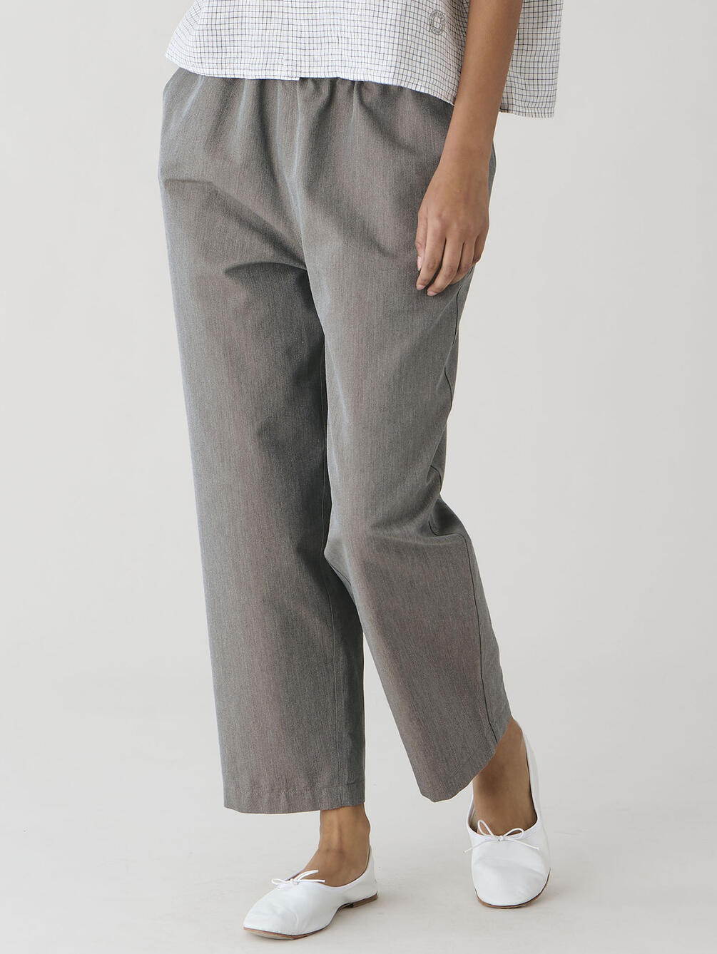 holk | ヘリンボーン カンフーパンツ WOMEN