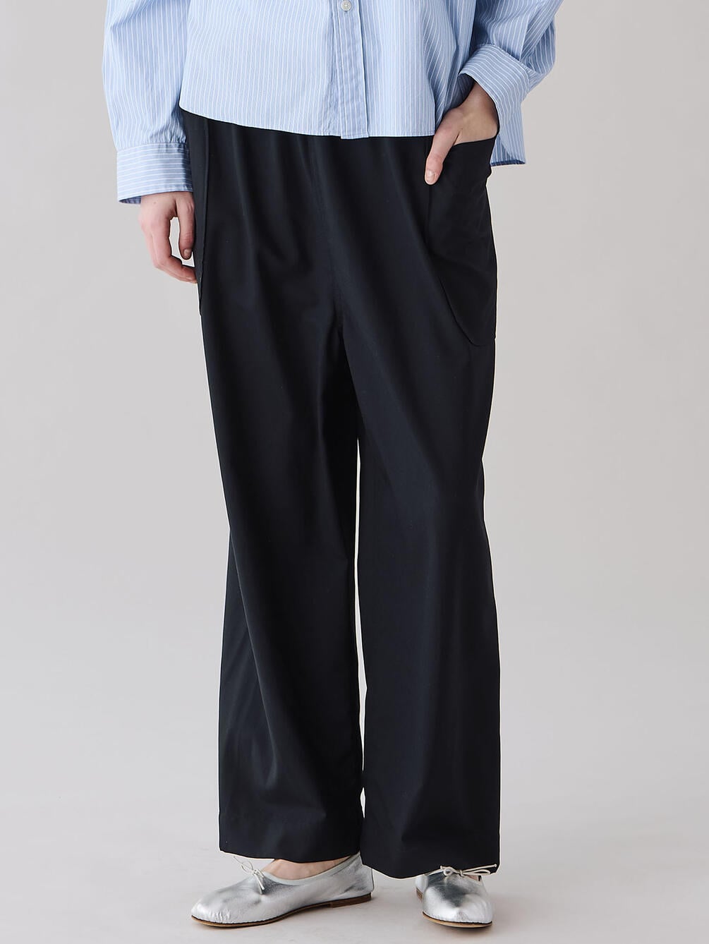 holk | サイドポケット イージーパンツ WOMEN