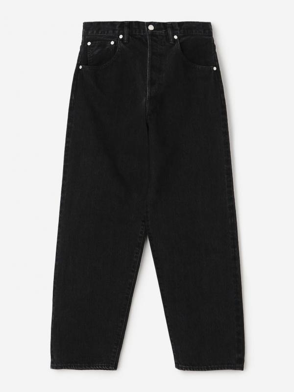 SCYE BASICS | セルビッチ ワイドデニム Black WOMEN