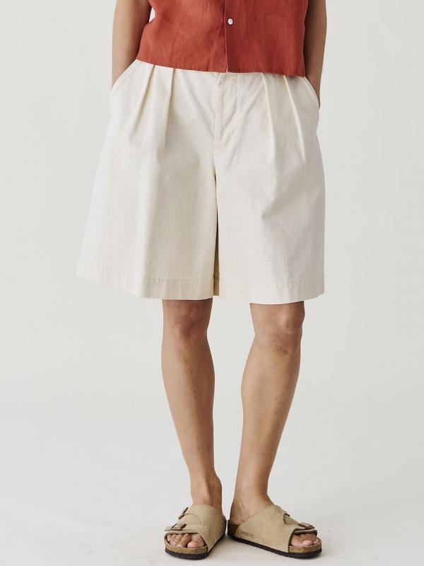 SCYE BASICS | サンホアキンチノ タックショーツ WOMEN