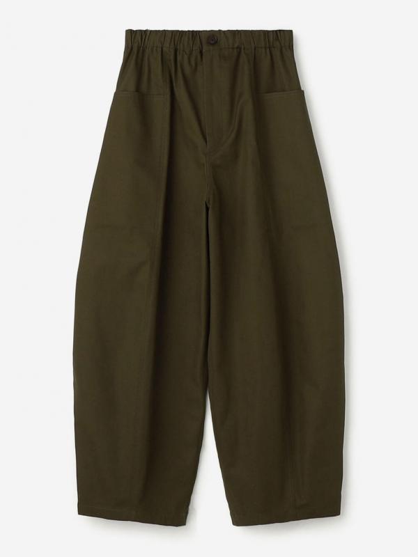 MORRIS & SONS | コットン カーブパンツ WOMEN