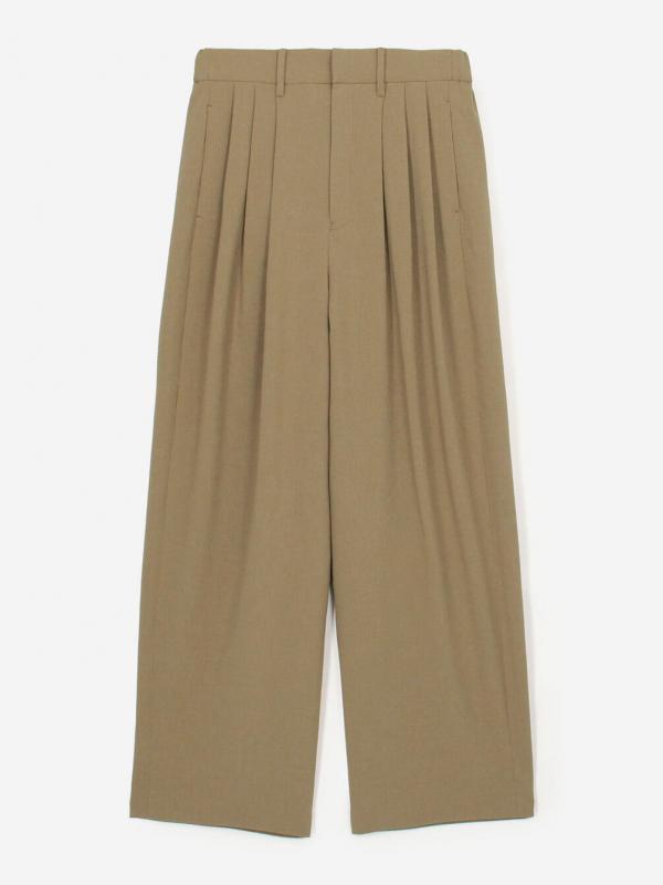 MORRIS & SONS | 3タック ワイドパンツ WOMEN