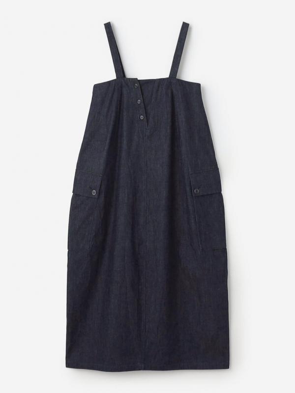 HAVERSACK | デニム サロペットスカート WOMEN