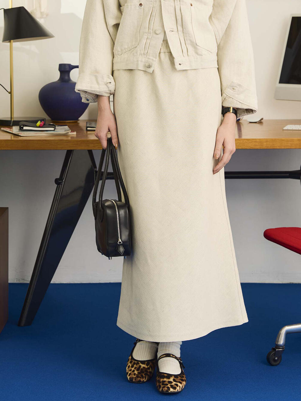 Oblada | HEMP EASY SKIRT WOMEN