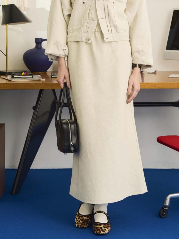 Oblada | HEMP EASY SKIRT WOMEN