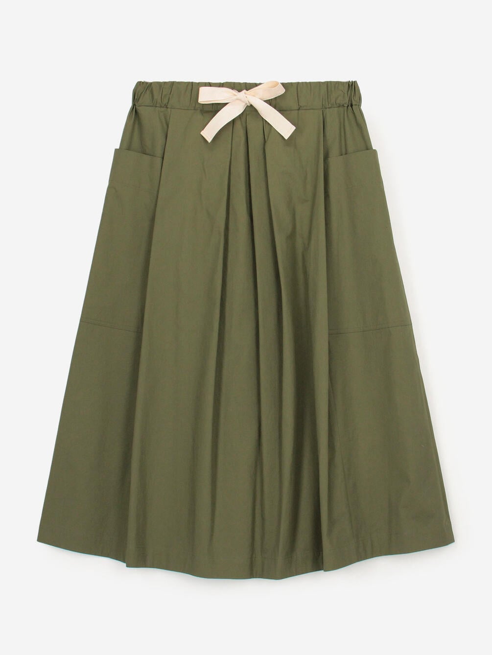 nicholson & nicholson | 〈別注〉コットンツイル タックスカート WOMEN