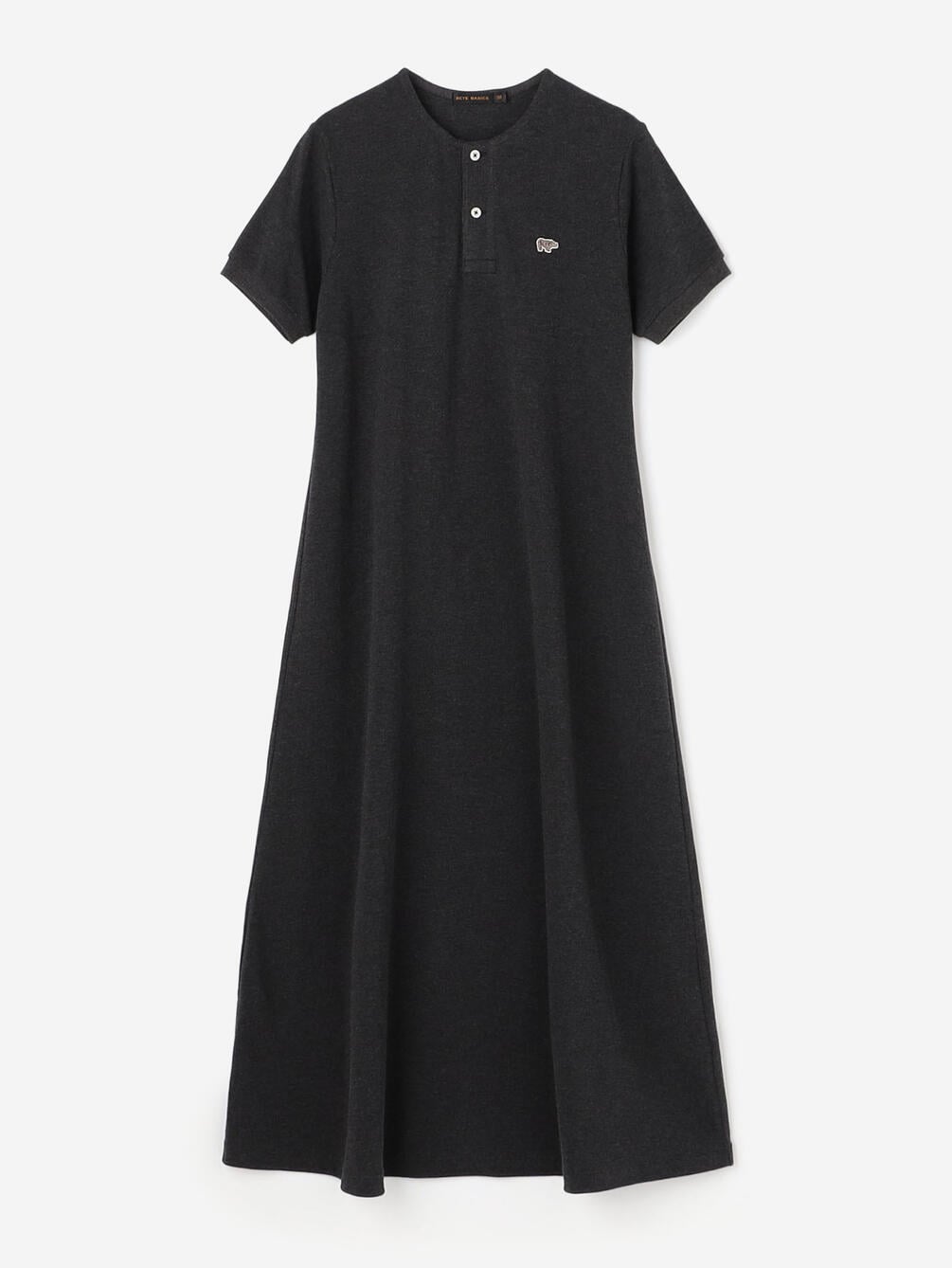 SCYE BASICS | 〈別注〉鹿の子ヘンリーネックワンピース WOMEN