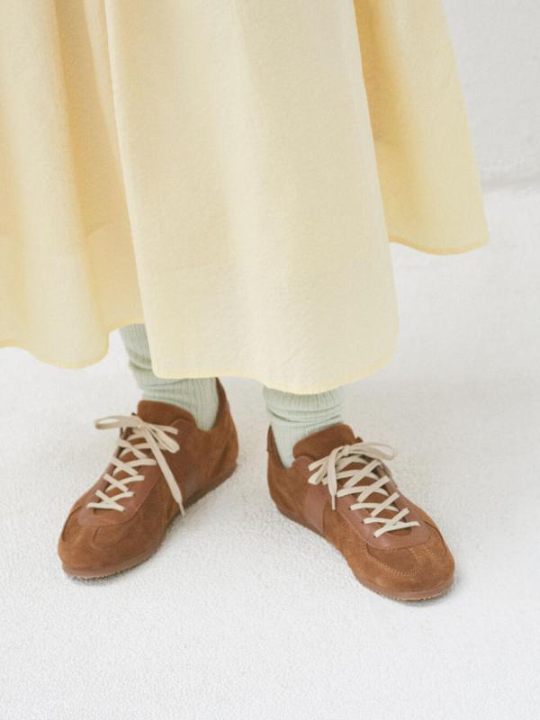 REPRODUCTION OF FOUND | GERMAN MILITARY TRAINER BROWN WOMEN