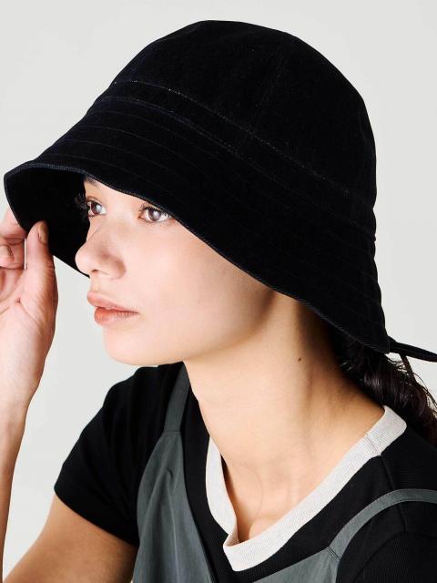 KIJIMA TAKAYUKI | FLOCKY PRINTED DENIM 2WAY SAILOR HAT WOMEN