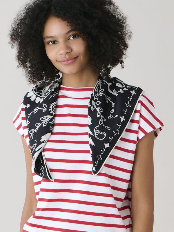 manipuri | シルクスカーフ ボヘミアン 65×65 WOMEN