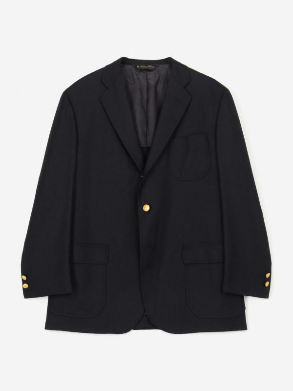 Brooks Brothers | ウールサージ 3Bブレザー MEN