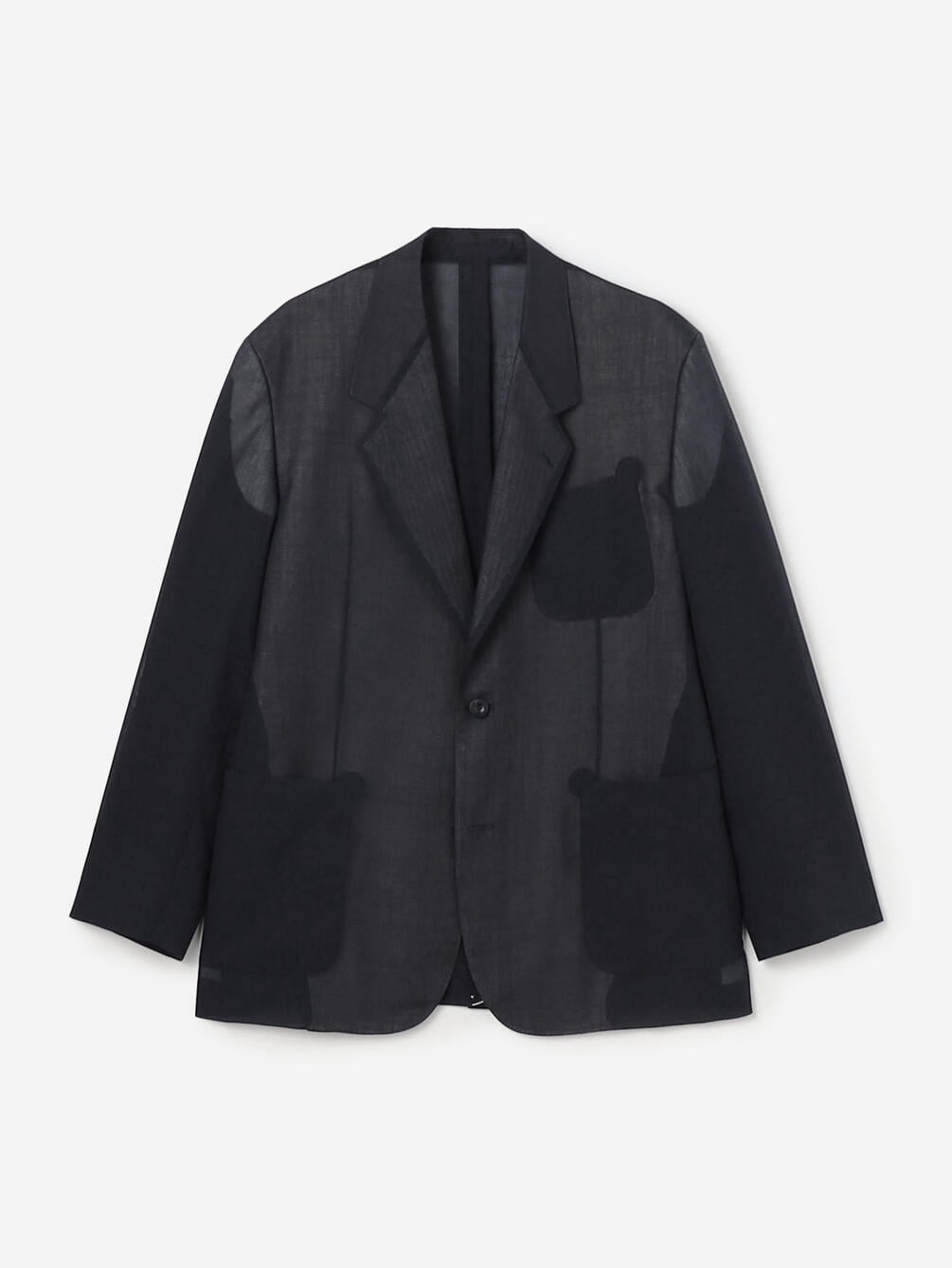 BOWTE | SUPER EXTRA FINE WORSTED & SILK SHEER VOILE TAILORED JACKET MEN