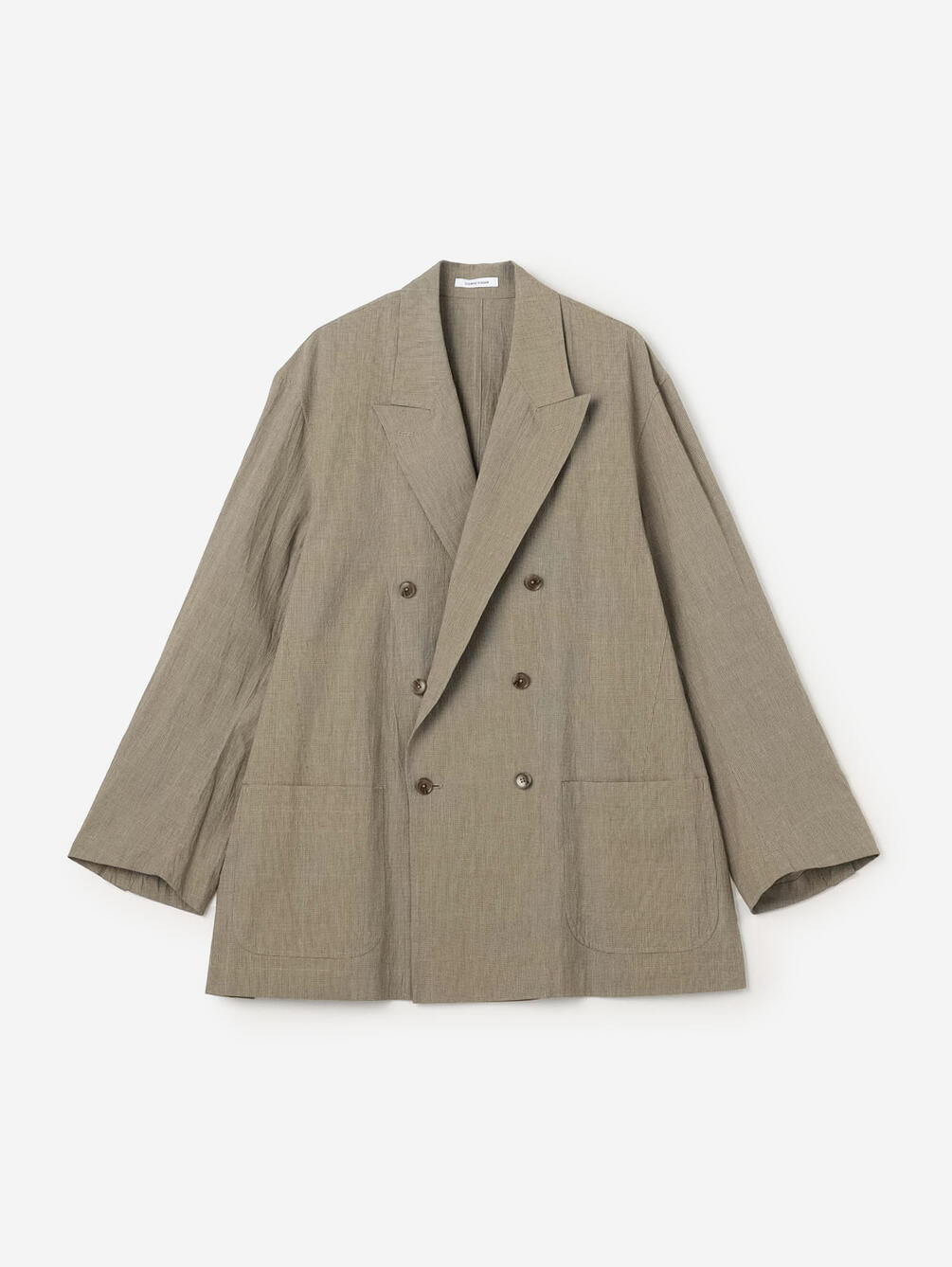 CHEMISE D'ADAM | 〈別注〉コットン ダブルブレスト シャツジャケット MEN